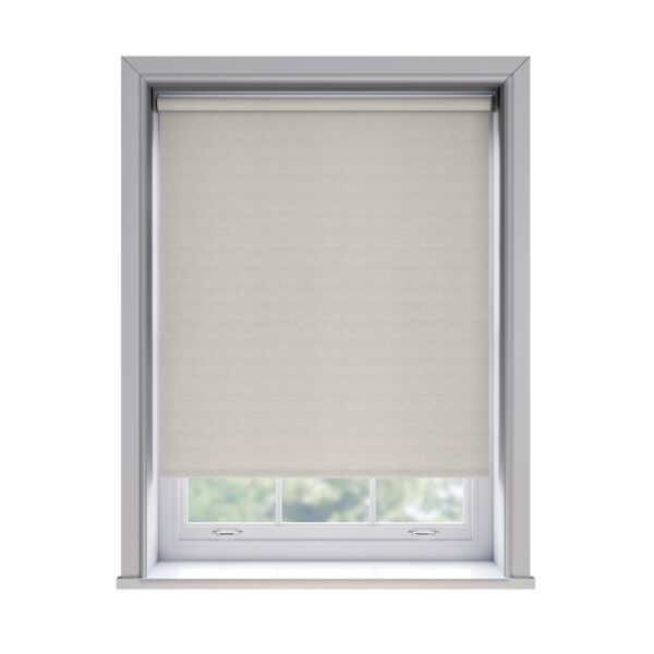 Isla Ivory - PVC Blackout Roller Blind