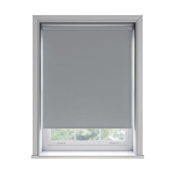 Bella Grey Whisper - Blackout Roller Blind