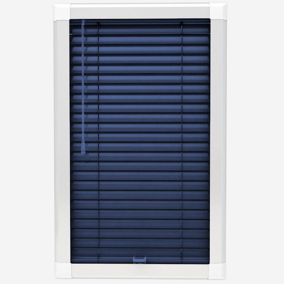 Navy Blue Perfect Fit Venetian Blind