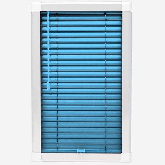 Sea Blue Perfect Fit Venetian Blind