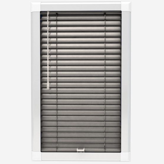 Brushed Nickel Perfect Fit Venetian Blind