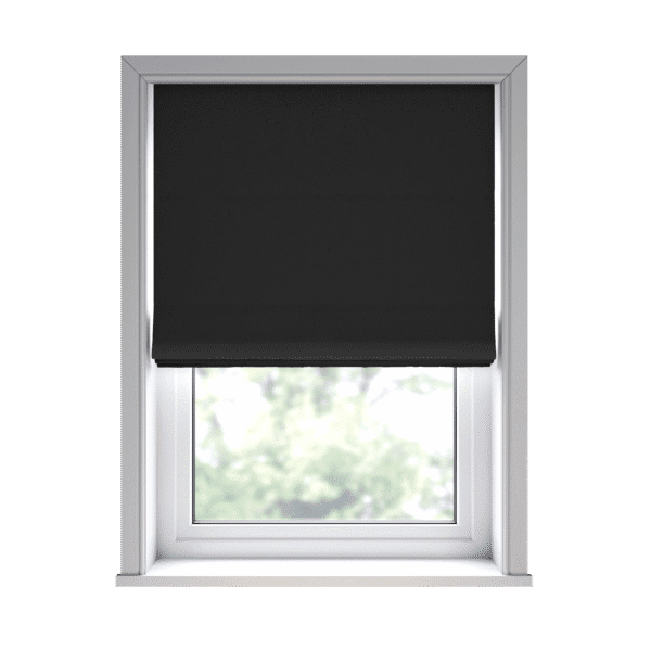 Haven Ebony - Roman Blind