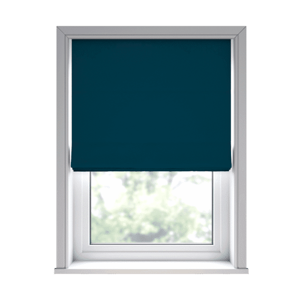 Haven Indigo - Roman Blind