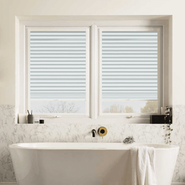 Duopleat White - Perfect Fit Pleated