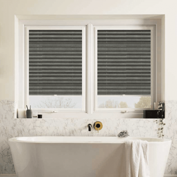 Duopleat Slate Grey - Perfect Fit Pleated