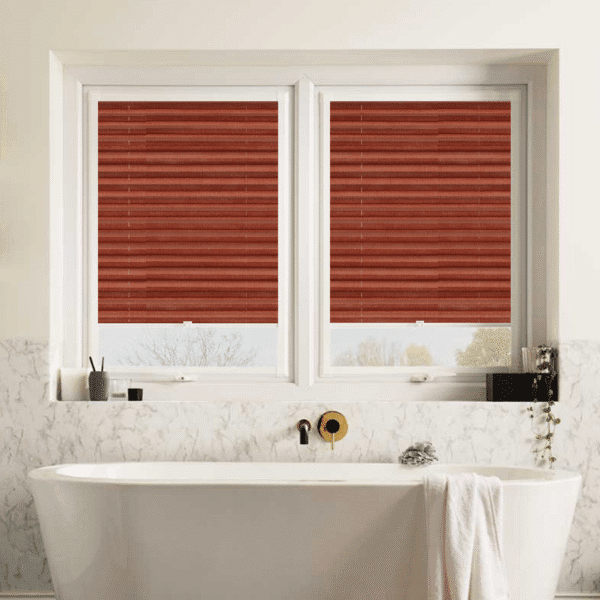 Duopleat Red - Perfect Fit Pleated