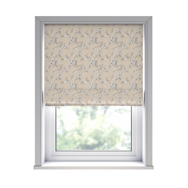 Flores Biscuit - Roman Blind