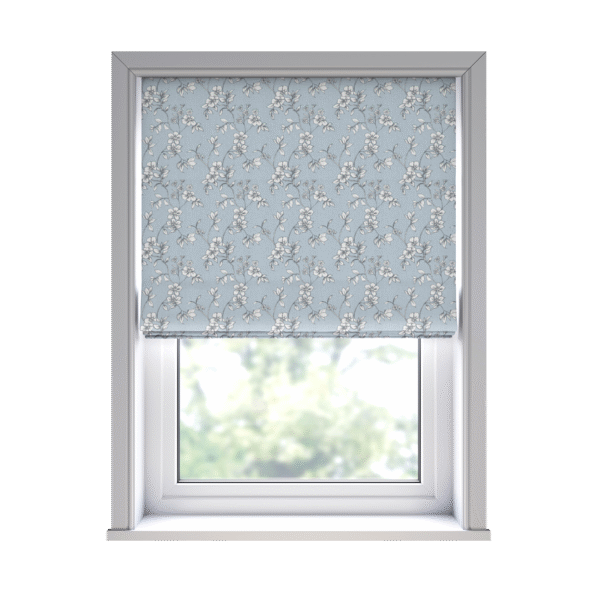Flores Mist - Roman Blind