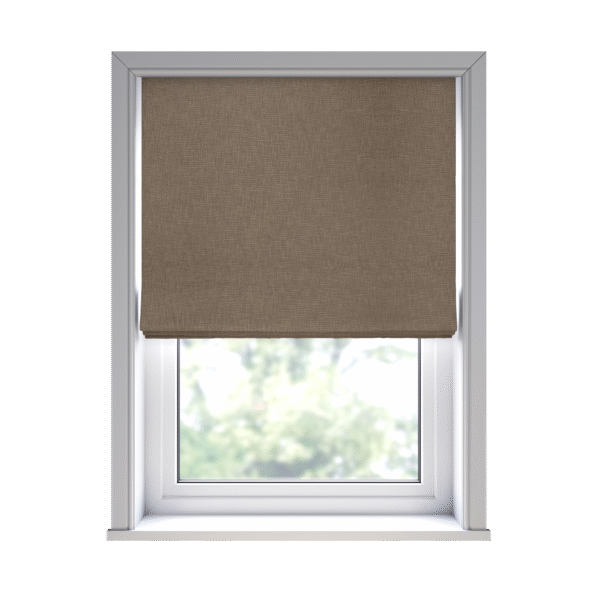 Lora Biscuit - Roman Blind