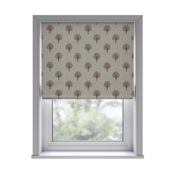 Mulberry Roast - Roman Blind