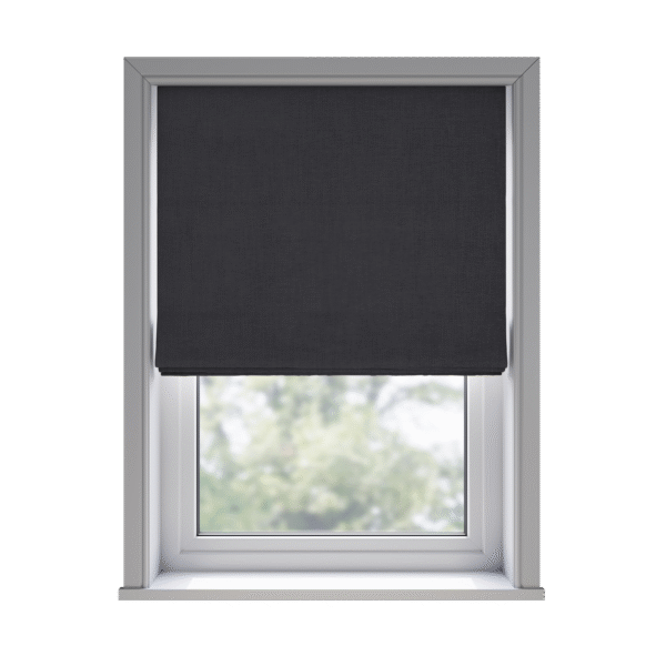 Ortega Smoke - Roman Blind
