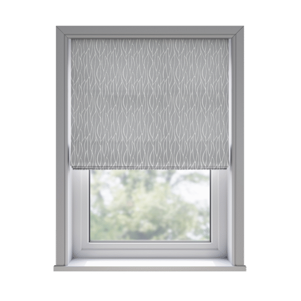 Spire Silver - Roman Blind