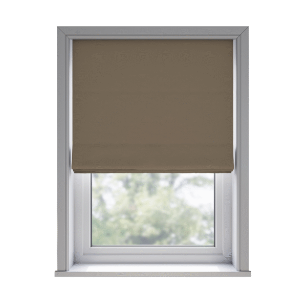 Trace Latte - Roman Blind