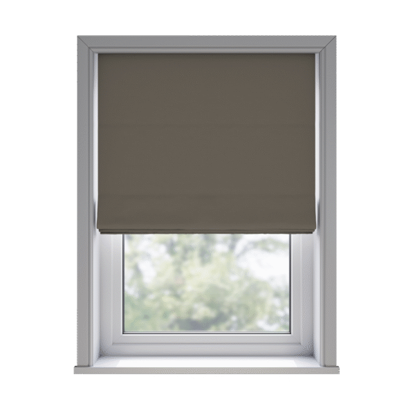 Trace Pewter - Roman Blind