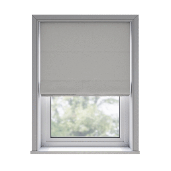 Trace Silver - Roman Blind
