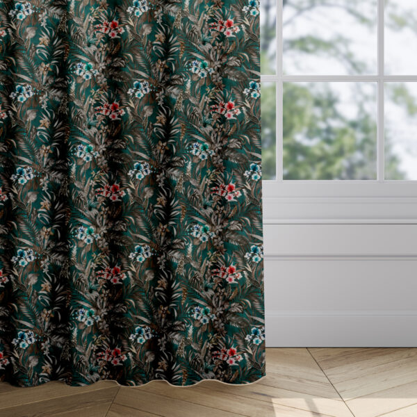 Verdant Teal - Curtains