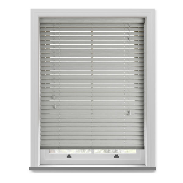 Mission Fine Grain - Faux Wood Venetian Blind