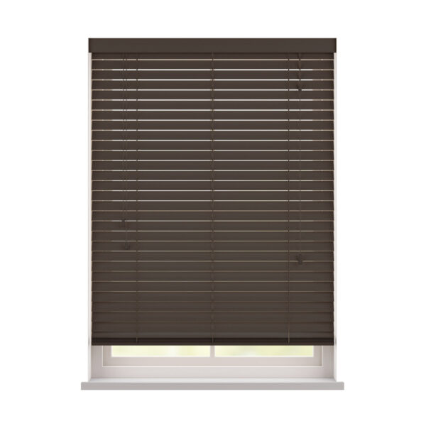 Fired Walnut - Wood Venetian Blind